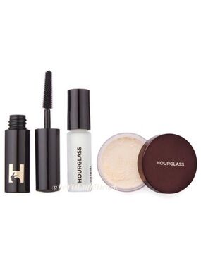 Hourglass Deluxe Travel Size Essentials Bundle Setting Powder, Mascara & Primer